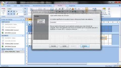 Acces 2007 - Tutorial base de datos- tablas, relaciones, consultas, formularios e informes Part 4-4