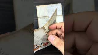 DIY Staggered Pockets for Junk Journals #shorts