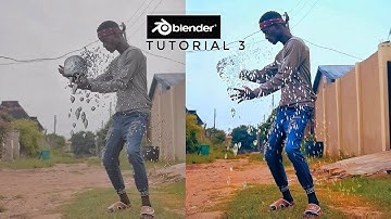 Blender Tutorial 3 / Water Bending Effect Avatar Vfx
