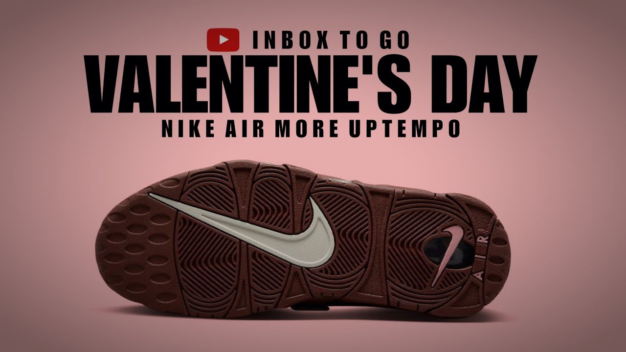 VALENTINE'S DAY 2023 Nike Air More Uptempo 96 DETAILED LOOK + OFFICIAL