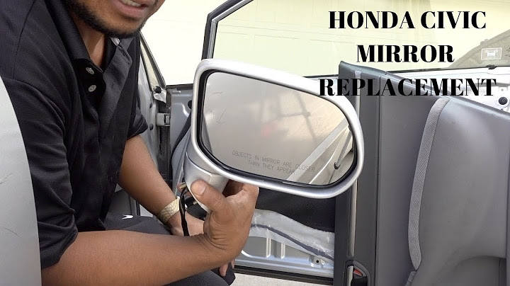 2007 honda civic driver side mirror replacement