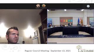 Regular Council Meeting - September 13, 2021