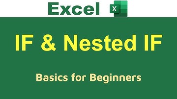 IF and Nested IF Function with Example for Excel Beginners