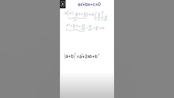 #solution of second degree equation #mathematicallearning #maths #educationalvideos