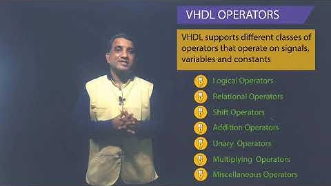 VHDL Programming - Operators