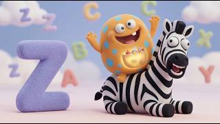 ABC For Kids | Funny Zebra & Racing Rabbit! 🏎️ Alphabet Adventure R to Z ✨ screenshot 4