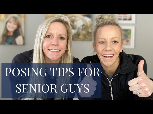 Posing Tips for Senior Guys That Will Make It Seem Easy - YouTube