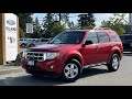 2012 Ford Escape XLT + Hidden Wet Storage, Keyless Entry Keypad, RWD Review | Island Ford