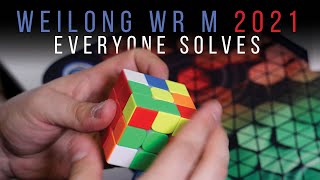 MoYu WeiLong WR M 2021 | Everyone Solves feat. Paul Mahvi