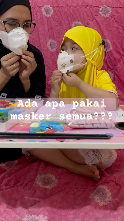 Ada apa ya pakai masker semua… #raisya #funny #comedy #shortvideo #ibudananak #lucu #gigipalsu