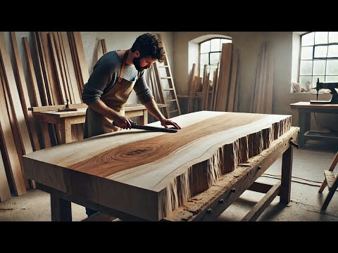 The Craziest Ideas From Giant Wooden Panels With Extremely High Value // Woodworking Tools