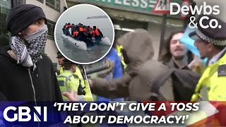 Leftie ‘DOGOODERS’ assault police to block migrant relocation | ‘They just wanted a FIGHT!’