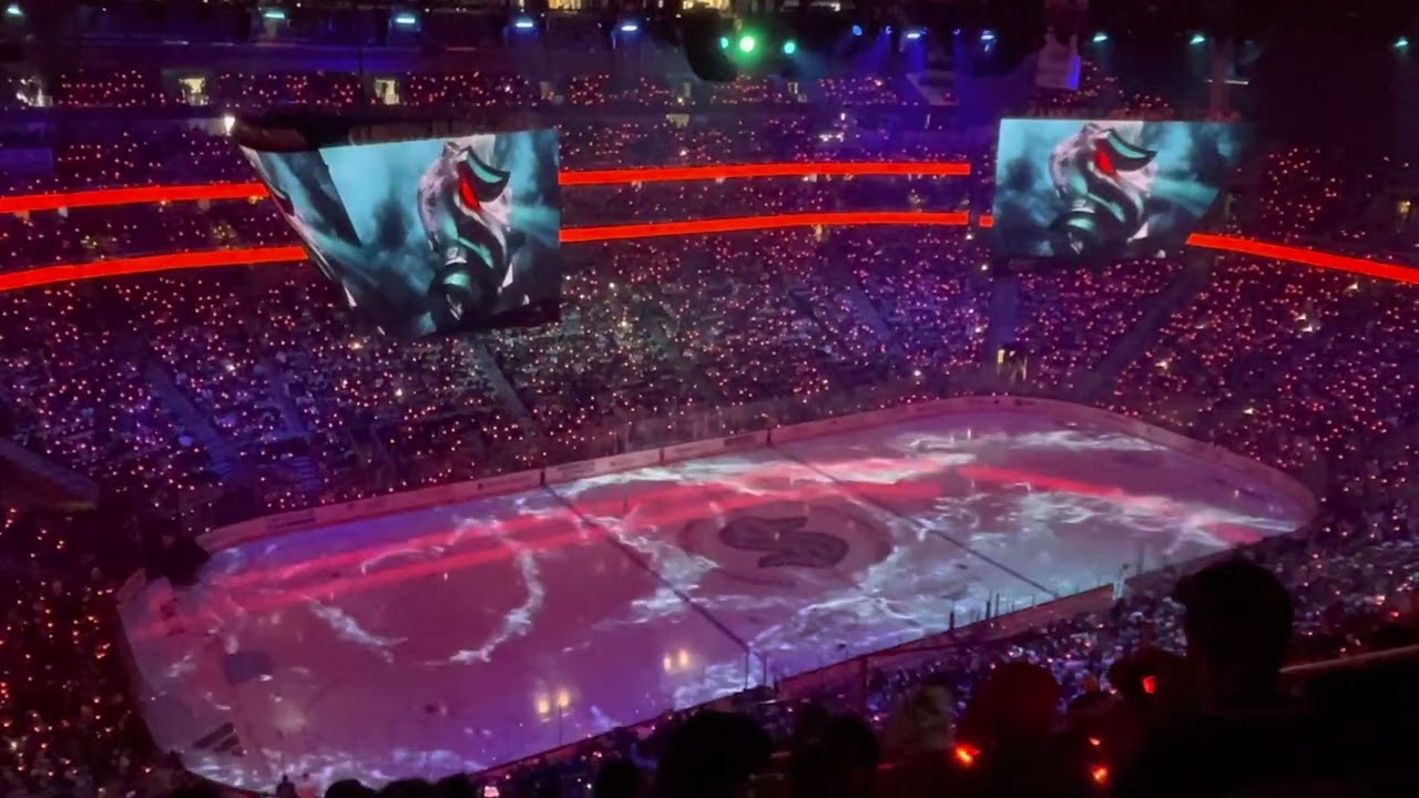 Seattle Kraken Pre Game Intro Vs Dallas Stars Round 2 Game 3 Stanley Cup Playoffs
