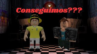 Joguei fnaf coop pelo fnaf 2 com meu amigo guilherme #roblox #fnaf