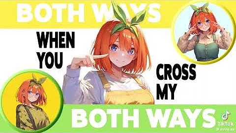 Goatsuba #anime #romanceanime #thequintessentialquintuplets #yotsubanakano #tqq