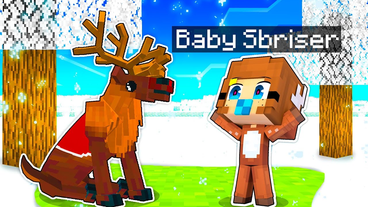 SCHERZO Ai Tuoi Amici Fingendomi Una RENNA NATALIZIA Su Minecraft ...