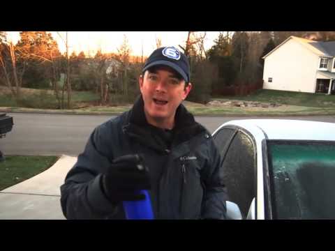 How to defrost your windshield quickly