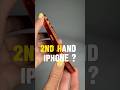 How to check Second Hand iPhone?📱 Sirf 2 minute mein pehchanein asli ya nakl  #shorts #tech