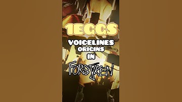1EGGS: Voicelines Origins EXPLAINED! | Roblox Forsaken 2.3.1