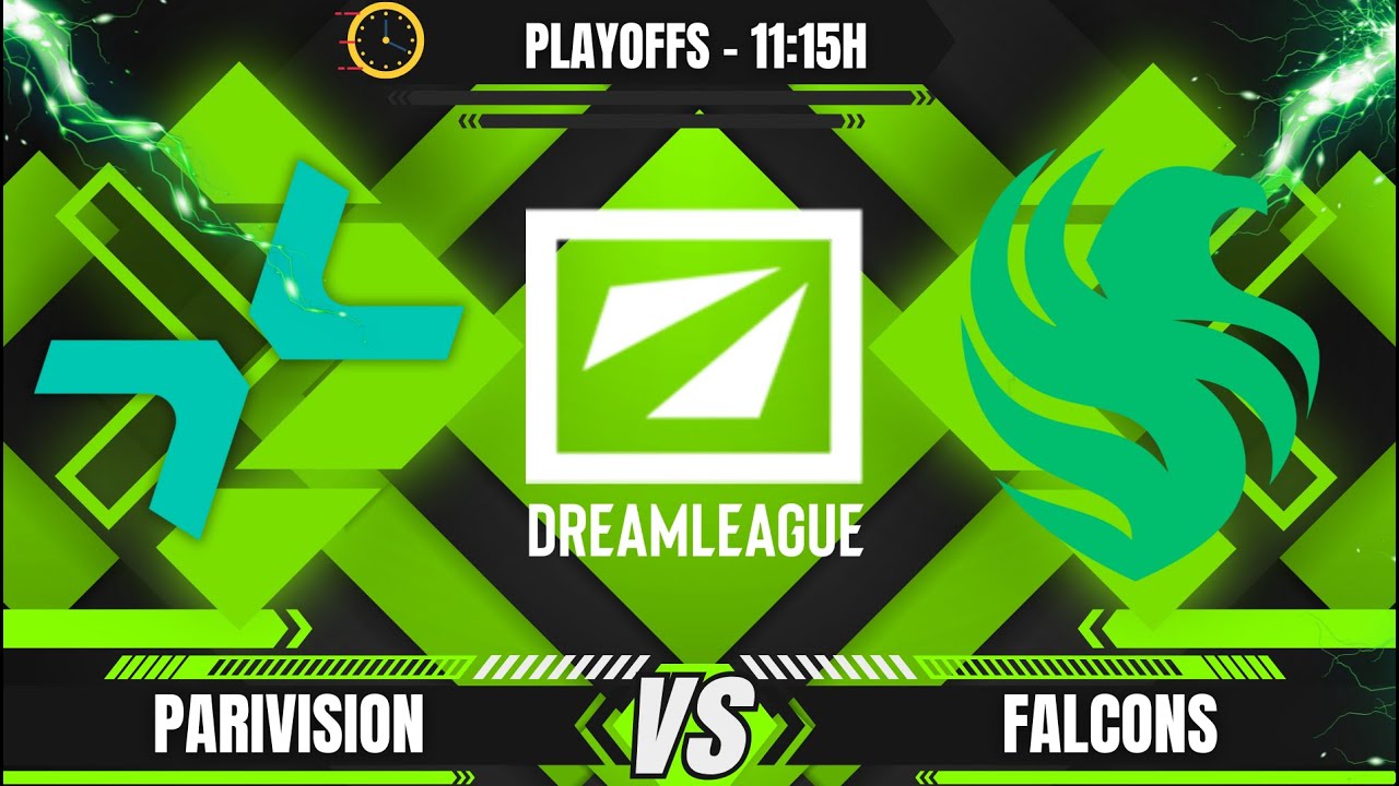 [BR] DreamLeague - Parivison X Falcons - Playoffs Lower Bracket Semifinal - @Canal