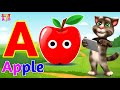 Phonics Song 2 with TWO Words in 3D - A For Apple🍎🍏- ABC Alphabet Songs with Sounds for Children's