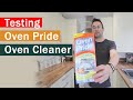 Testing Oven Pride oven cleaner to get my oven really clean