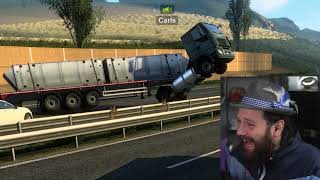 Badly Driving Trucks in Europe screenshot 4
