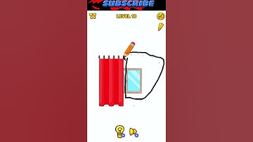 Again, the curtain puzzle. || Level-10 || Tricky Line:Draw the part || #shorts