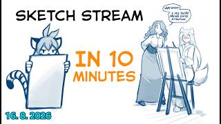 Twokinds - Sketch stream 16. 8. 2026 in 10 minutes