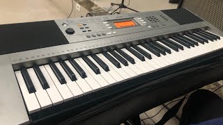 YAMAHA PSR-E353 - Piano + Pad (improvement tips)
