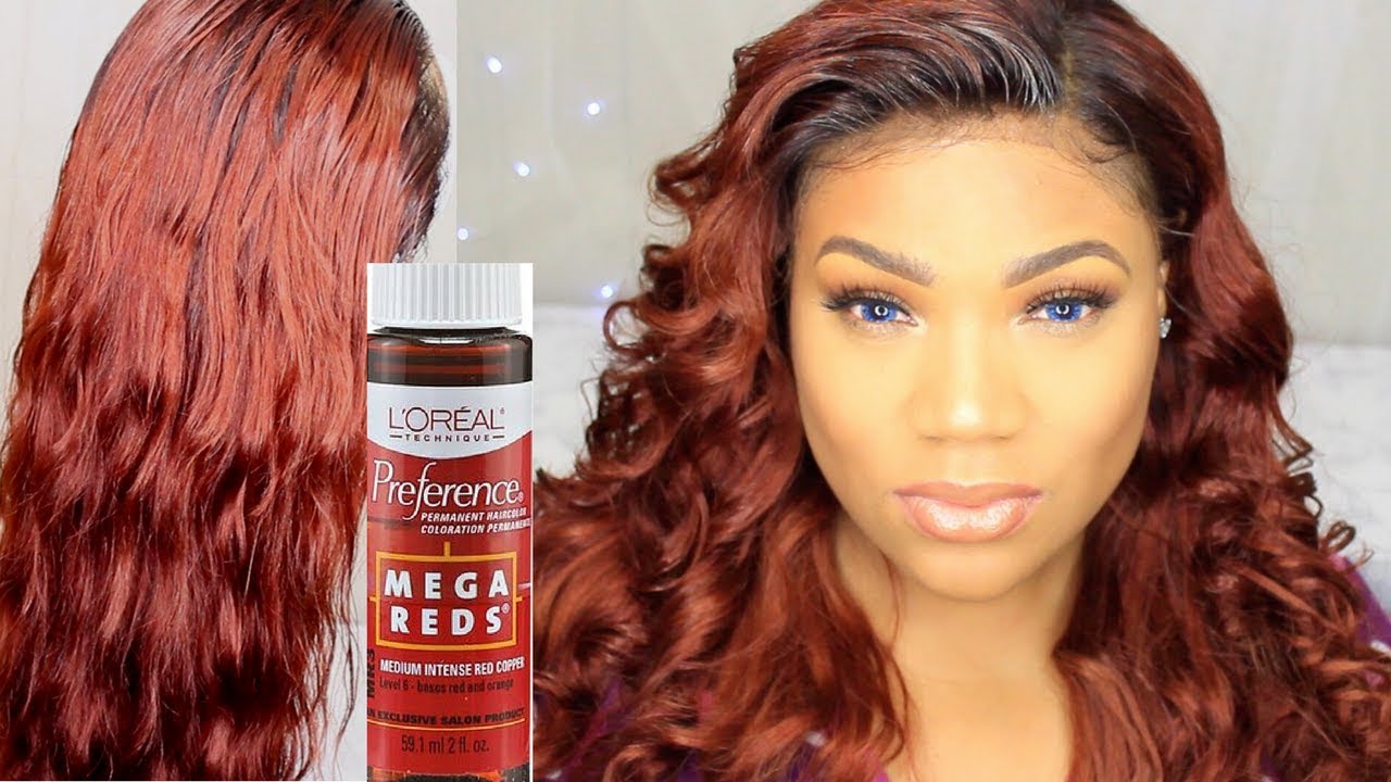 DIY RED COPPER HAIR INEFFABLE TRESSES YouTube