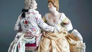 Rare pre - revolutionary porcelain figurines.