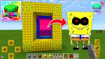 How to Make PORTAL to EVIL SPONGE BOB in  LOKICRAFT 2023
