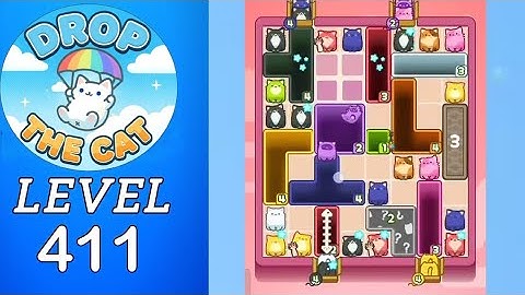 Drop The Cat Level 411 Walkthrough