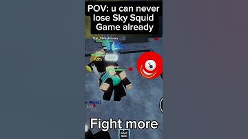 POV: you can never lose Sky squid game in ink game (roblox squid game) #roblox #inkgame #POV