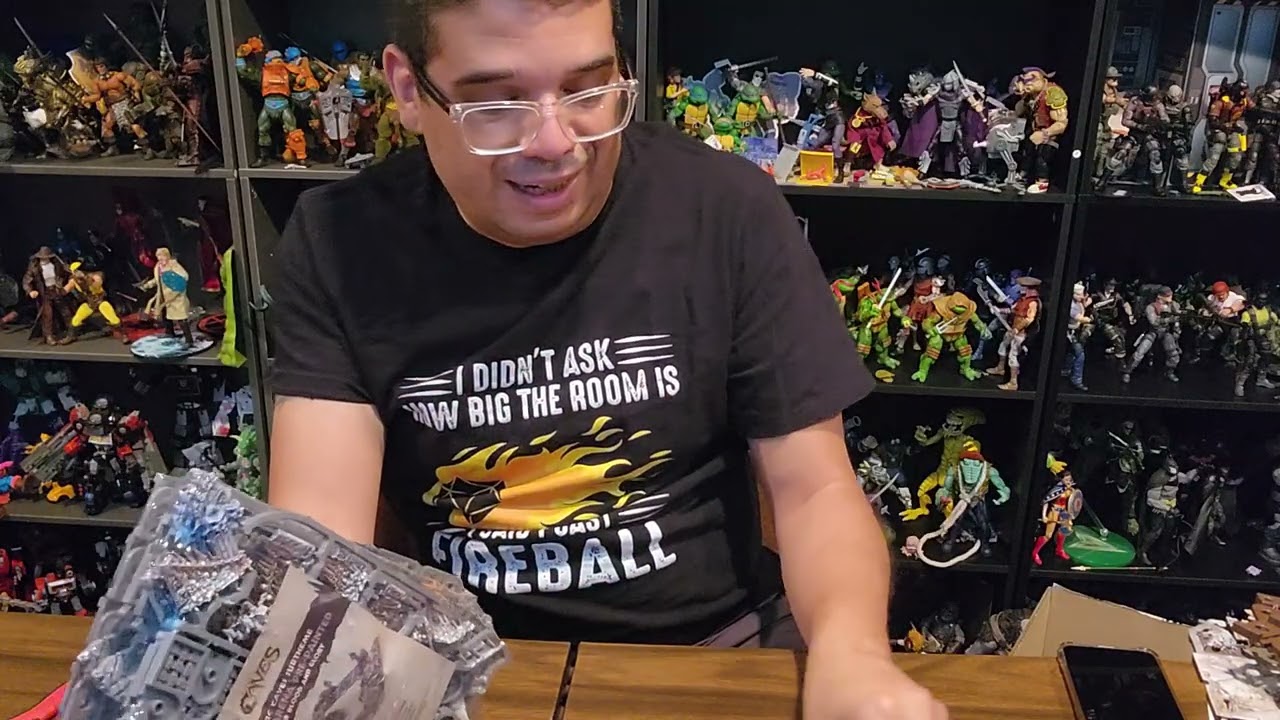 Распаковка предварительно окрашенного ландшафта Dungeons and Lasers Caves от Archon Studios. Thef...