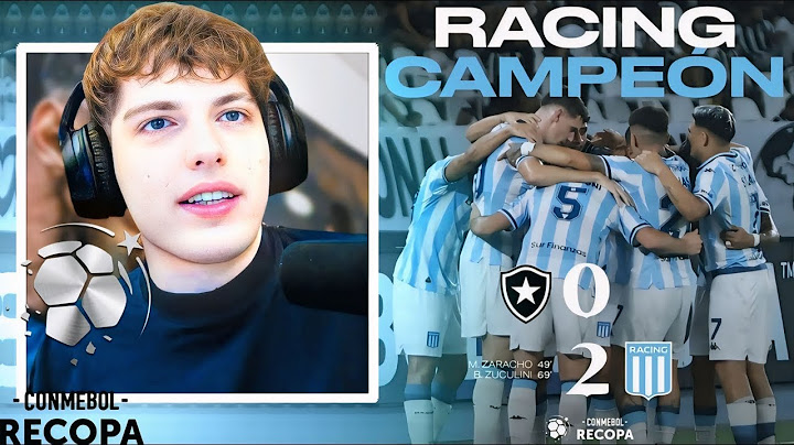 DAVOO XENEIZE OPINA Y ANALIZA RACING 2 BOTAFOGO 0   RACING CAMPEON DE LA RECOPA SUDAMERICANA 2025