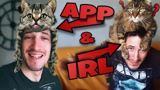 Funny cat challenge real life filter screenshot 5