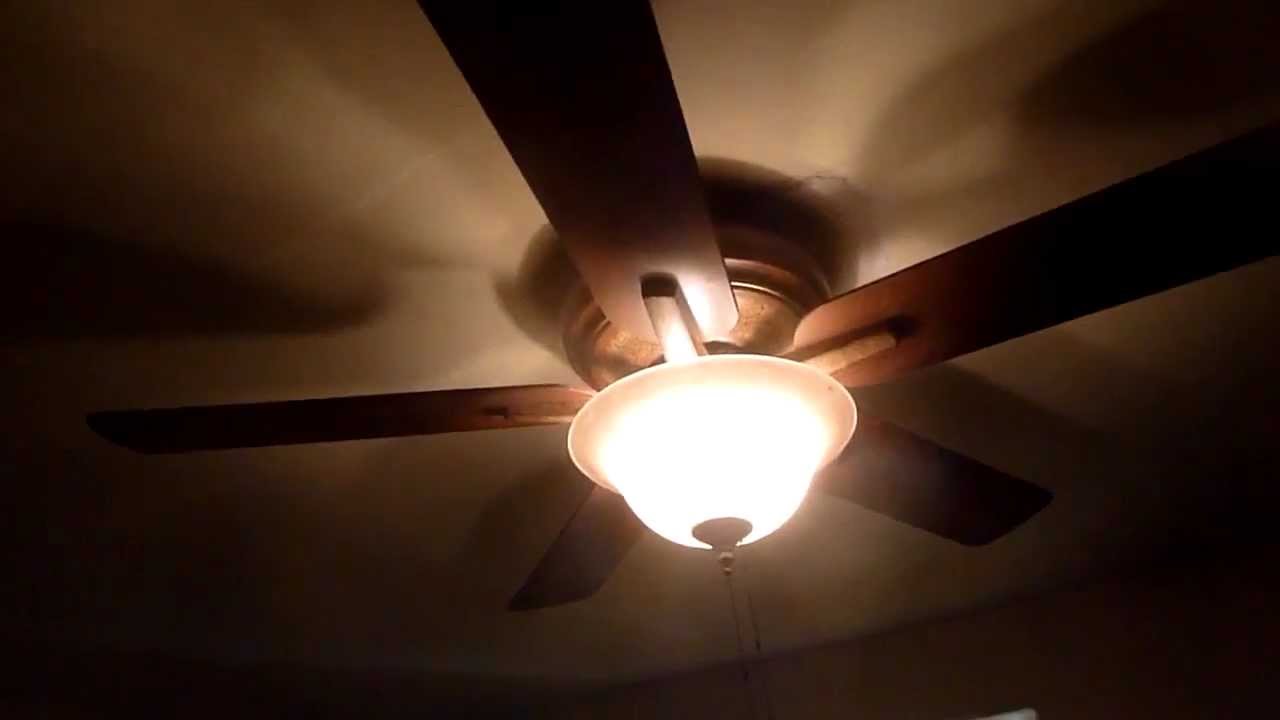 Hampton Bay Bay Island Hugger Ceiling Fan Youtube