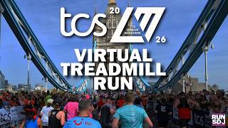 45 Min Virtual Treadmill Run: London Marathon 2026 POV | Historic Sub-2 Race