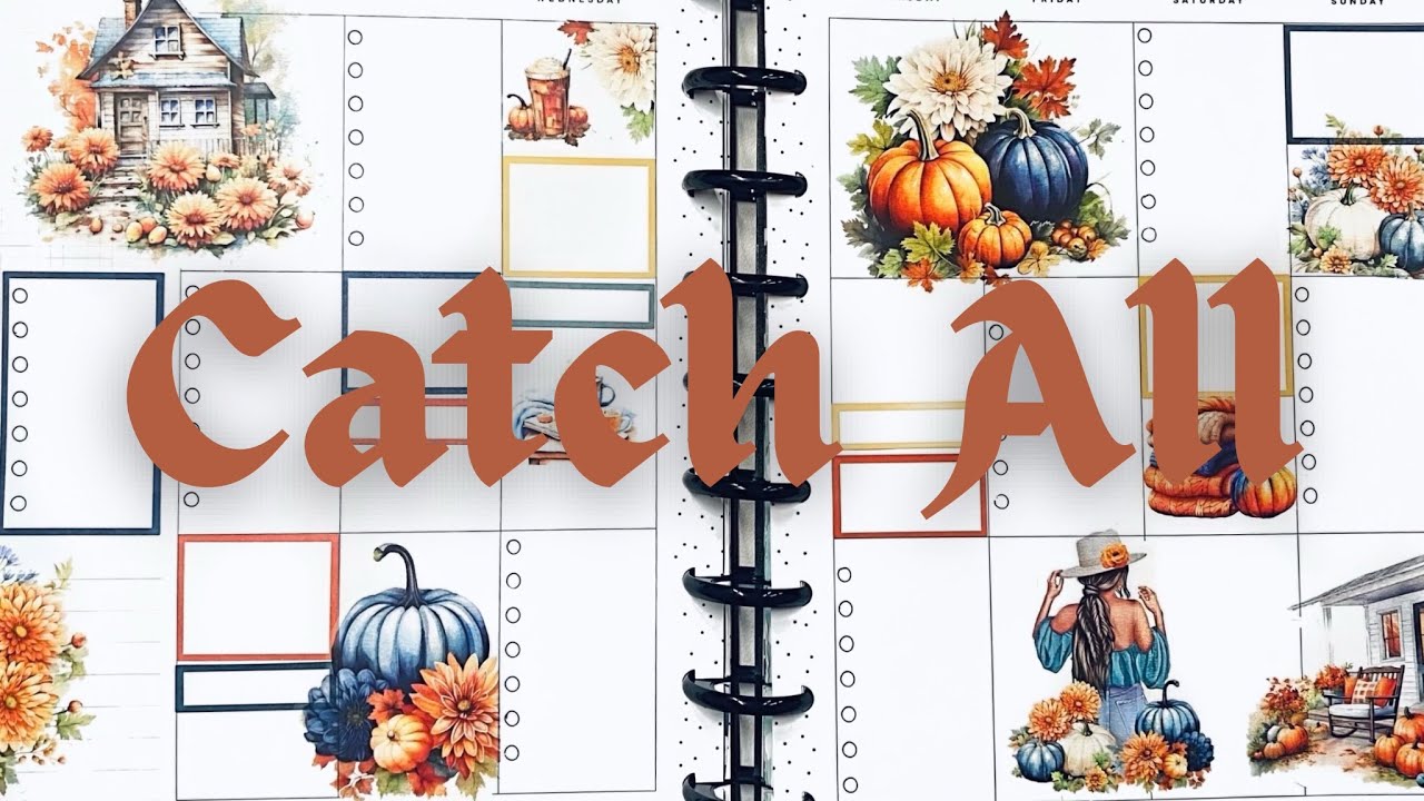 🍂✨ Plan With Me | Catch-All Planner Spread | September 15–21 ✨🍂