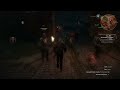 Wiedźmin 3 uciekajacy mieszczanin przed straza ( Witcher 3)