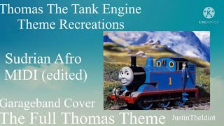 The Full Thomas Theme-Garageband Cover Edited Midi