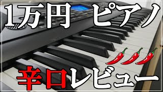 【辛口レビュー】ついに1万円代で買える電子ピアノをレビューしてみた