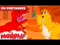 Morphle, meu dinossauro mágico, volta no tempo - Morphle em Português | Desenhos em Portugue