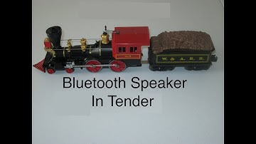 Add a Bluetooth Speaker to a Lionel Train