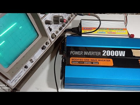 الموجة الجيبية الصافية والموجة المعدلةpure sine wave and modified sine wave inverter