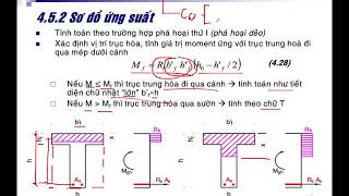 Btct1 C4 3 Tính Toán Cấu Kiện Chịu Uốn Tiết Diện Chữ T - Youtube