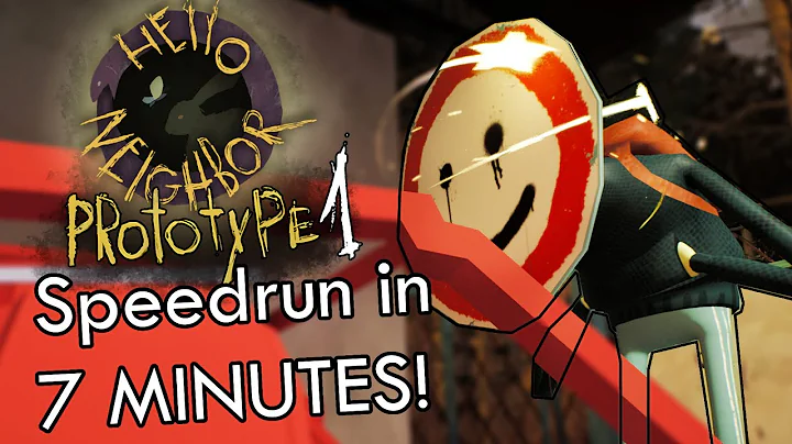 Hello Neighbor 3 SPEEDRUN - Prototype 1