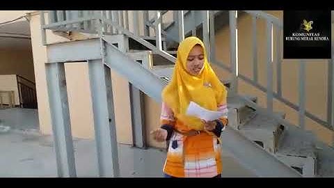 SAJAK PERTEMUAN MAHASISWA (WS RENDRA) | ERNAWATI NINGSIH #LombaVideoBacaPuisiRendra 331